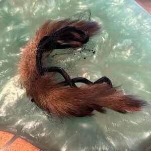 Vintage Style Mink & Netting - Ladies Formal Hat / Headband